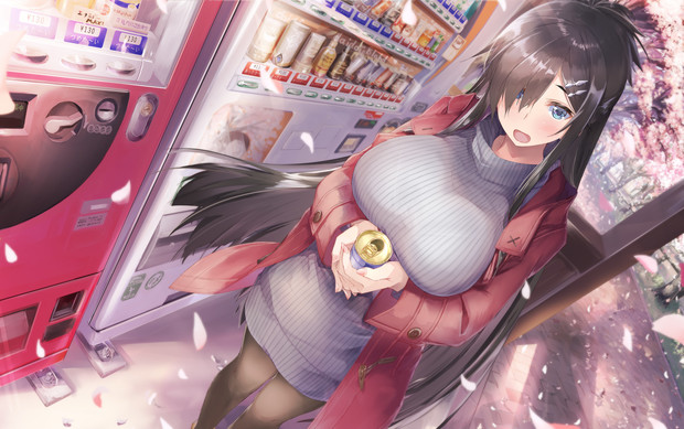 ちょっと肌寒い朝に飲むあったかい缶コーヒーは 大堂 Daidou さんのイラスト ニコニコ静画 イラスト