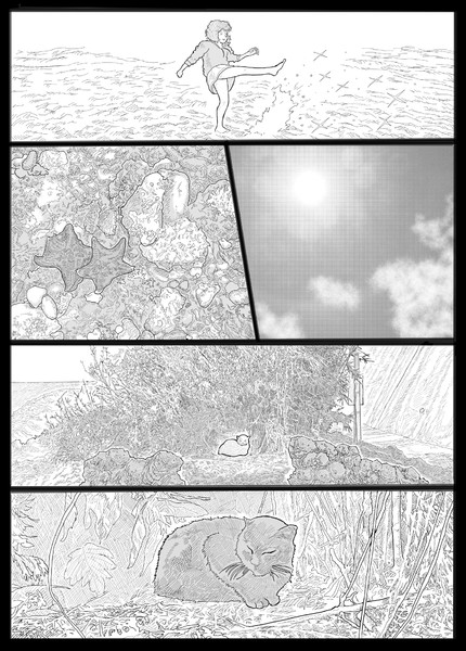 浜辺で遊ぶ少女 その２ かえる虫 さんのイラスト ニコニコ静画 イラスト