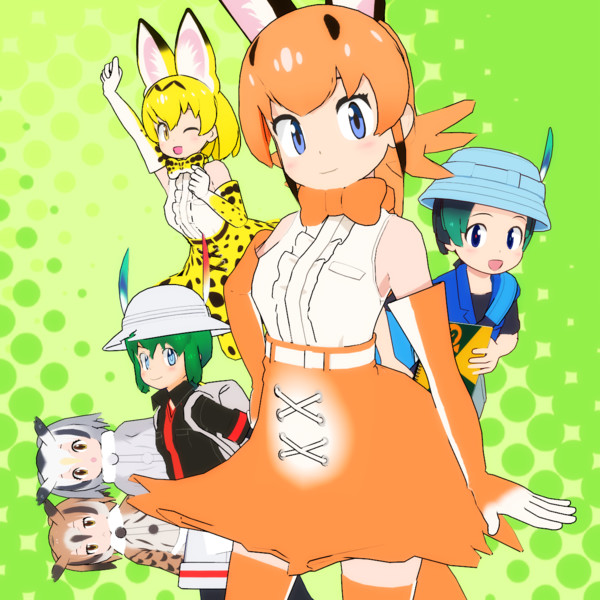 漫画版けものフレンズ2 ２巻表紙再現mmd 33番地 さんのイラスト ニコニコ静画 イラスト