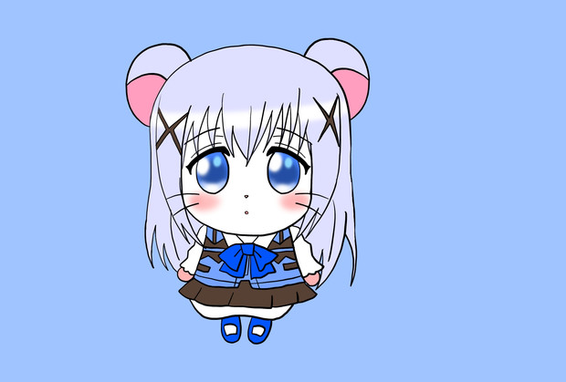 ハムスターになった チノちゃん 絵描きの冒険者katosan さんのイラスト ニコニコ静画 イラスト