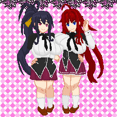 リアスと朱乃 城井正史 さんのイラスト ニコニコ静画 イラスト