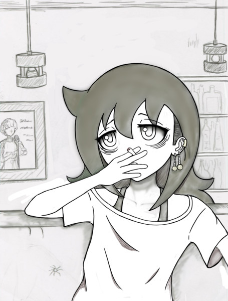 わたモテ もこっち 大学でちょい悪になったもこっち 毛利ユウキ さんのイラスト ニコニコ静画 イラスト