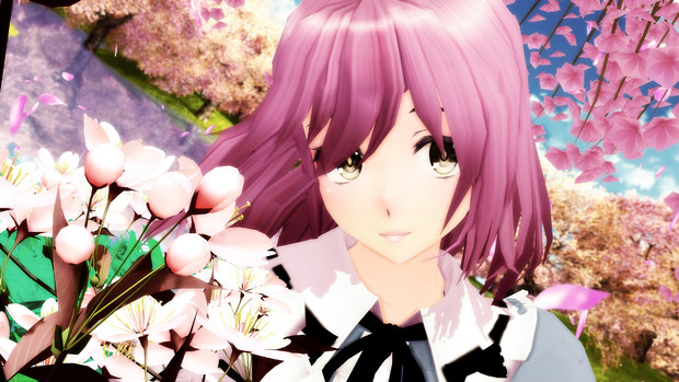東方mmd 春と桜といえばこの方 すし太郎 さんのイラスト ニコニコ静画 イラスト