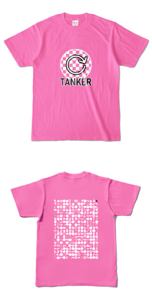 Tシャツ ピンク 円TANKER