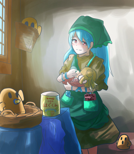 牛乳を注ぐ袿姫様 ぜーげん さんのイラスト ニコニコ静画 イラスト