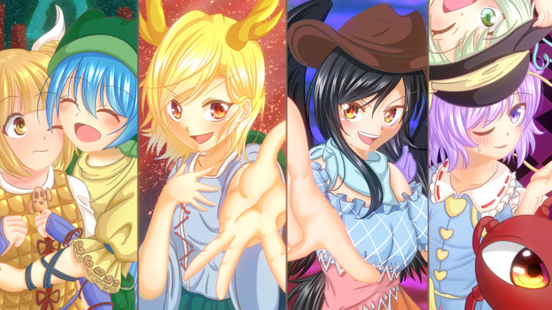 集合絵 ニコニコ 東方まとめ 静画