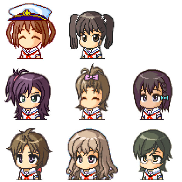 パワポケ風 晴風航海科 徐行 さんのイラスト ニコニコ静画 イラスト