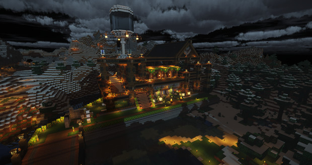 1 12 2 オシャレは建材だけのminecraft Part23前 ぽち さんのイラスト ニコニコ静画 イラスト