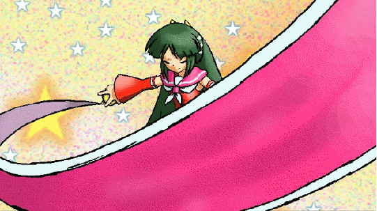 変身シーン リボン巻きカット いるか本家 九州外伝 さんのイラスト ニコニコ静画 イラスト