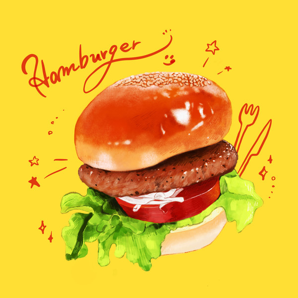 ハンバーガー かしま さんのイラスト ニコニコ静画 イラスト
