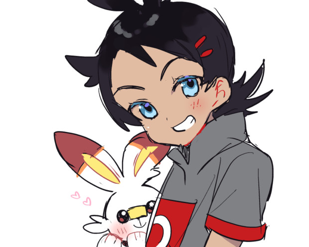 ゴウくんとヒバニー 丸井シロ さんのイラスト ニコニコ静画 イラスト