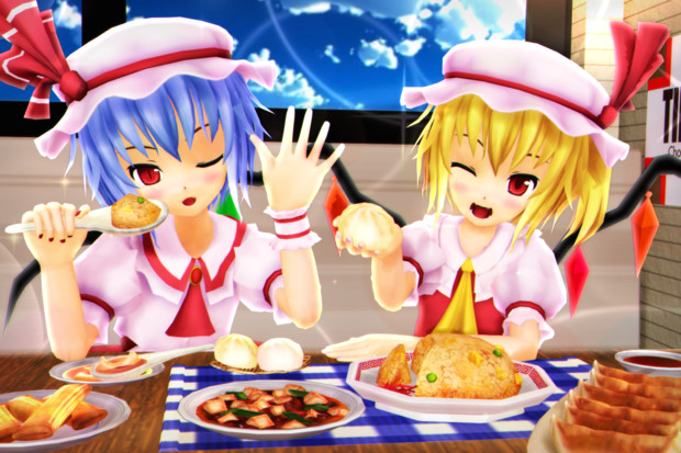 レミフラ 中華料理で パワーもいっぱいっ 海冥 さんのイラスト ニコニコ静画 イラスト