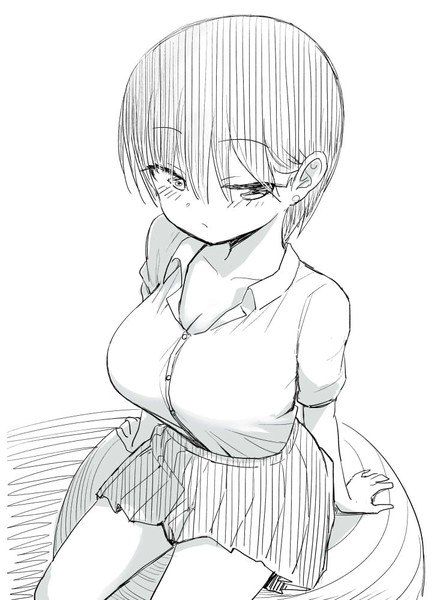 バランスボール乗ってる娘 ケム さんのイラスト ニコニコ静画 イラスト