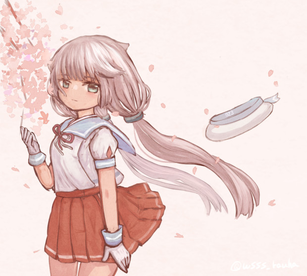 桜と御蔵ちゃん