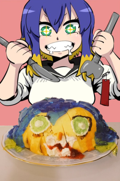 こんにゃくゼリー桃子を食べるこんにゃくゼリー桃子 アイシング さんのイラスト ニコニコ静画 イラスト