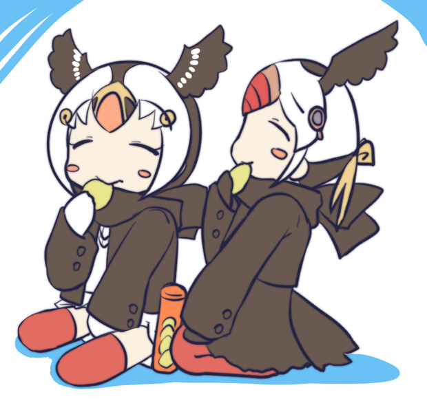 夜中のお供にチップスター 風龍 さんのイラスト ニコニコ静画 イラスト