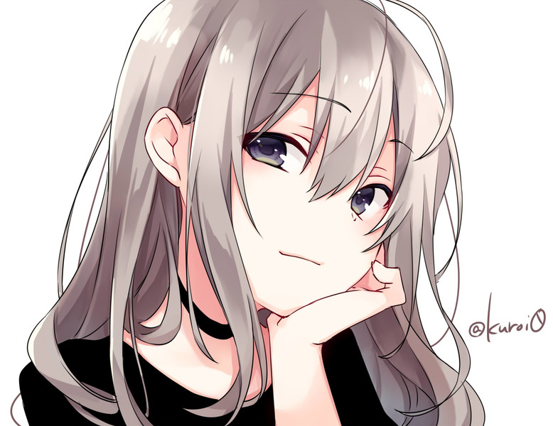 頬杖 Nicosub静画