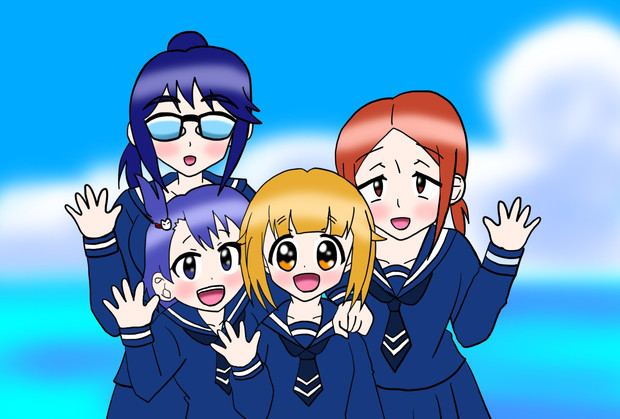 またみんなと釣りをやろう 絵描きの冒険者katosan さんのイラスト ニコニコ静画 イラスト