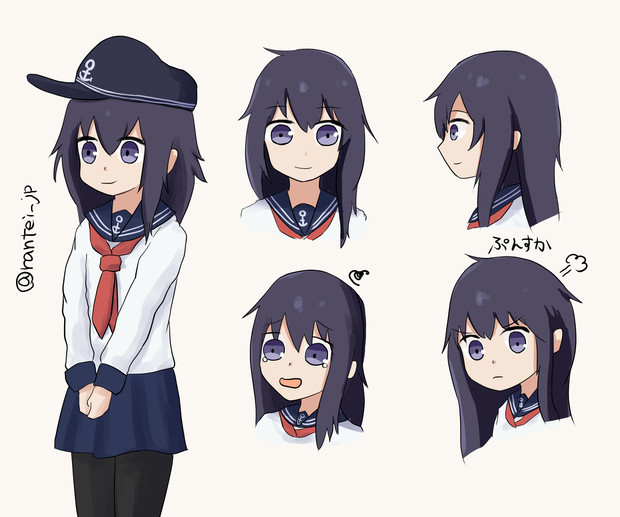 キャラ表と化した暁ちゃん らんてい さんのイラスト ニコニコ静画