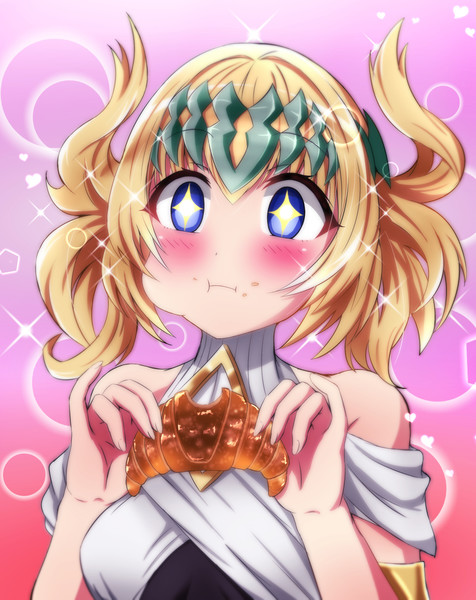 ゴルドルフ所長が作った焼きたてクロワッサンを食べたポルクスちゃん そとみち さんのイラスト ニコニコ静画 イラスト