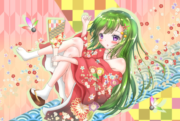 うちの子正月イラスト みつしょ さんのイラスト ニコニコ静画 イラスト