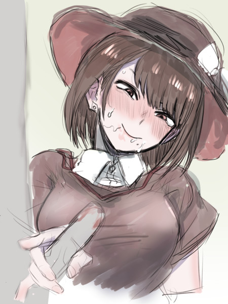 女の子 構図 アイス 食べる イラスト