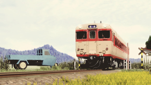 Railsim Mmd キハ56系キハ53形500番台 キサノキ さんのイラスト ニコニコ静画 イラスト