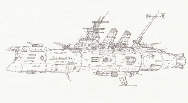 宇宙装甲艦オリョール「自作艦」