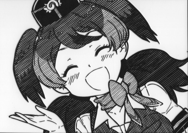 切り絵 リョコウバト けものフレンズ あどなっぷ さんのイラスト ニコニコ静画 イラスト