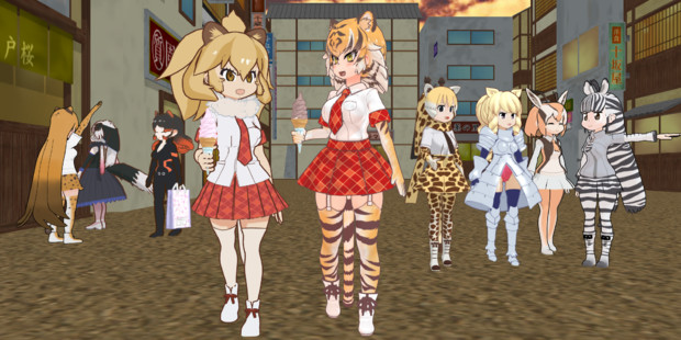 和の歓楽街を歩く