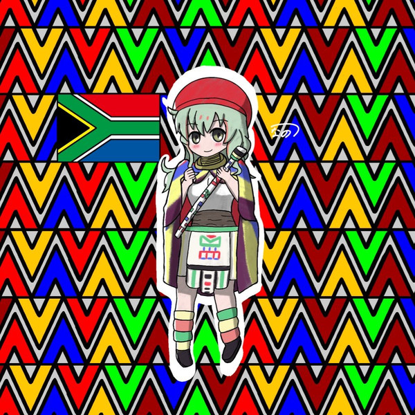 ンデベレ衣裳のブムスラちゃん ツナノ さんのイラスト ニコニコ静画 イラスト
