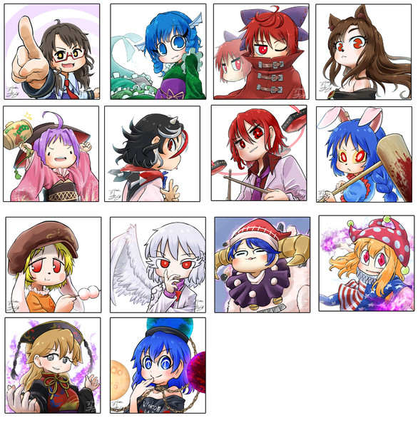 最近見られた静画一覧 ニコニコ 東方まとめ 静画