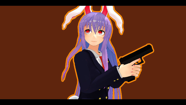 東方mmd 鈴仙 U イナバ Lock さんのイラスト ニコニコ静画 イラスト
