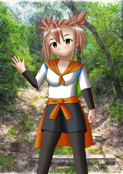 土居球子は登山家である Aria さんのイラスト ニコニコ静画 イラスト