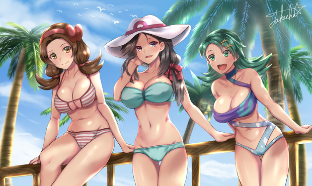 リーフ&クリス&コトネinアローラ◎