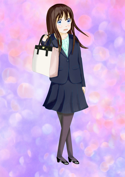 会社員のお姉さん りなこ りっちゃん さんのイラスト ニコニコ静画 イラスト