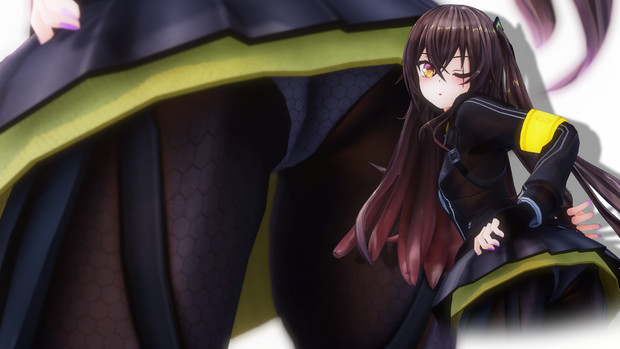 Mmdドルフロ Ump45 Mtuアングル 小鳥遊08 Mmd さんのイラスト ニコニコ静画 イラスト