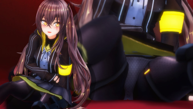 Mmdドルフロ Ump45 Mtuアングル 小鳥遊08 Mmd さんのイラスト ニコニコ静画 イラスト