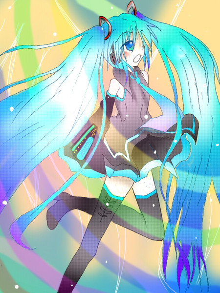初音ミクの激唱 ニコニコ静画 イラスト