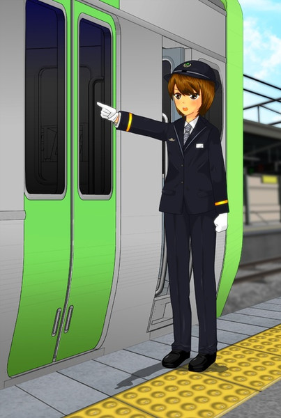 Jr車掌 もみゅる さんのイラスト ニコニコ静画 イラスト