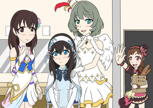 第9回cg総選挙 第5回ドリームliveフェスティバルの思い出 初期頭p さんのイラスト ニコニコ静画 イラスト