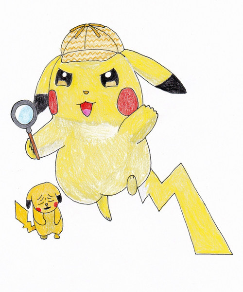 名探偵ピカチュウ Poke P さんのイラスト ニコニコ静画 イラスト