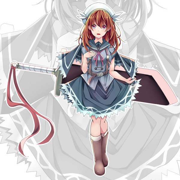 大剣ふりまわす系女子 潮くりーく さんのイラスト ニコニコ静画 イラスト