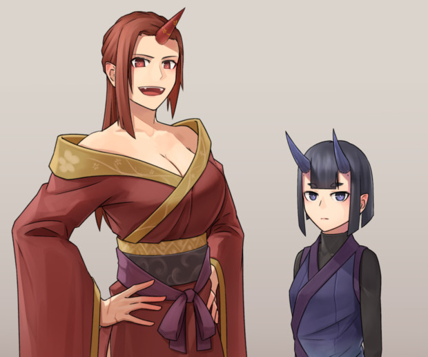 赤鬼さんと青鬼さん キッサコ さんのイラスト ニコニコ静画 イラスト