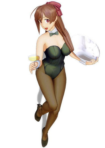 Mmd 給糧艦間宮 艦これ V1バニー衣装版 Fromnu さんのイラスト ニコニコ静画 イラスト