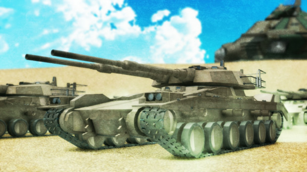 Mmdガンダム 61式戦車 Gm3 百式p さんのイラスト ニコニコ静画 イラスト