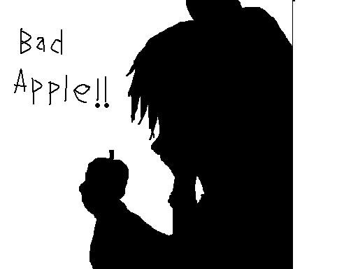 Bad Apple 影絵 すずかん さんのイラスト ニコニコ静画 イラスト