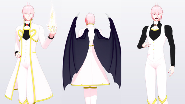 Mmd Omf10 ツチネコ式アスモデウス アリス 魔入間mmd ツチネコ さんのイラスト ニコニコ静画 イラスト