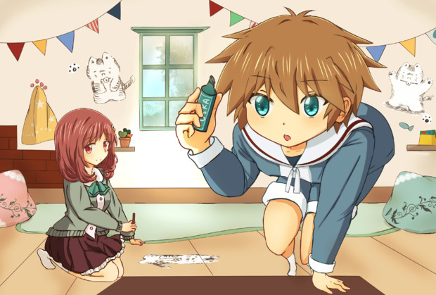 ほっこりお姉さん と ツンデレ弟 イラスト もゆ 萌癒 さんのイラスト ニコニコ静画 イラスト