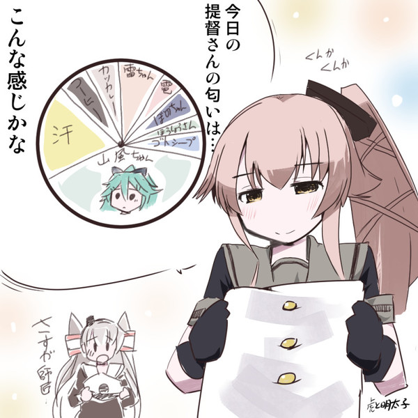由良師匠の提督アナライズ 虎と明太子 10月25砲雷a06 さんのイラスト ニコニコ静画 イラスト